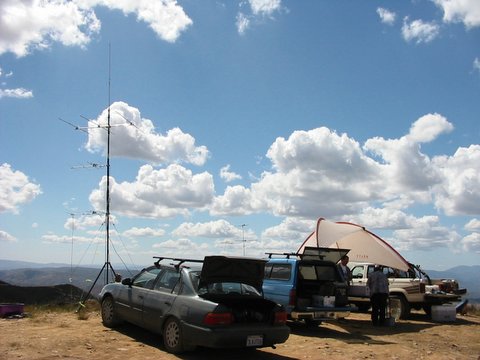 antennas and shade structure