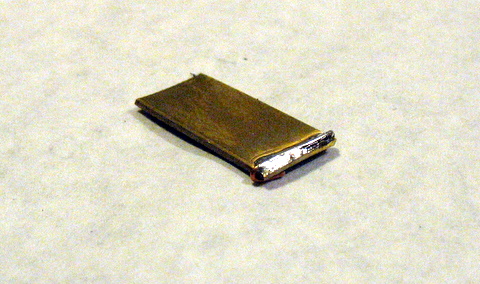 tab with solder ridge
