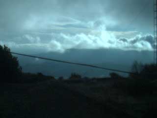 Late afternoon clouds